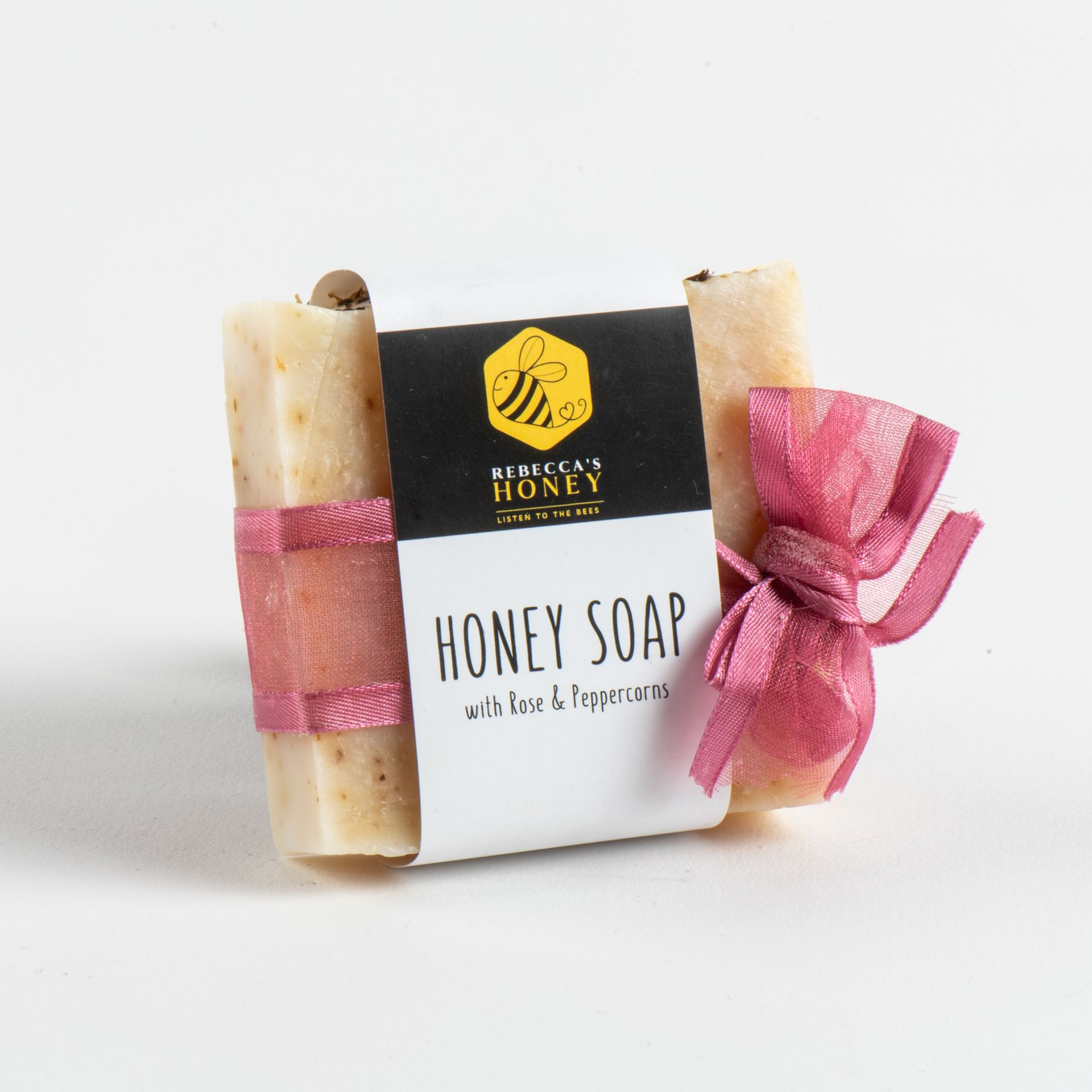 Rose & Peppercorns Honey Soap