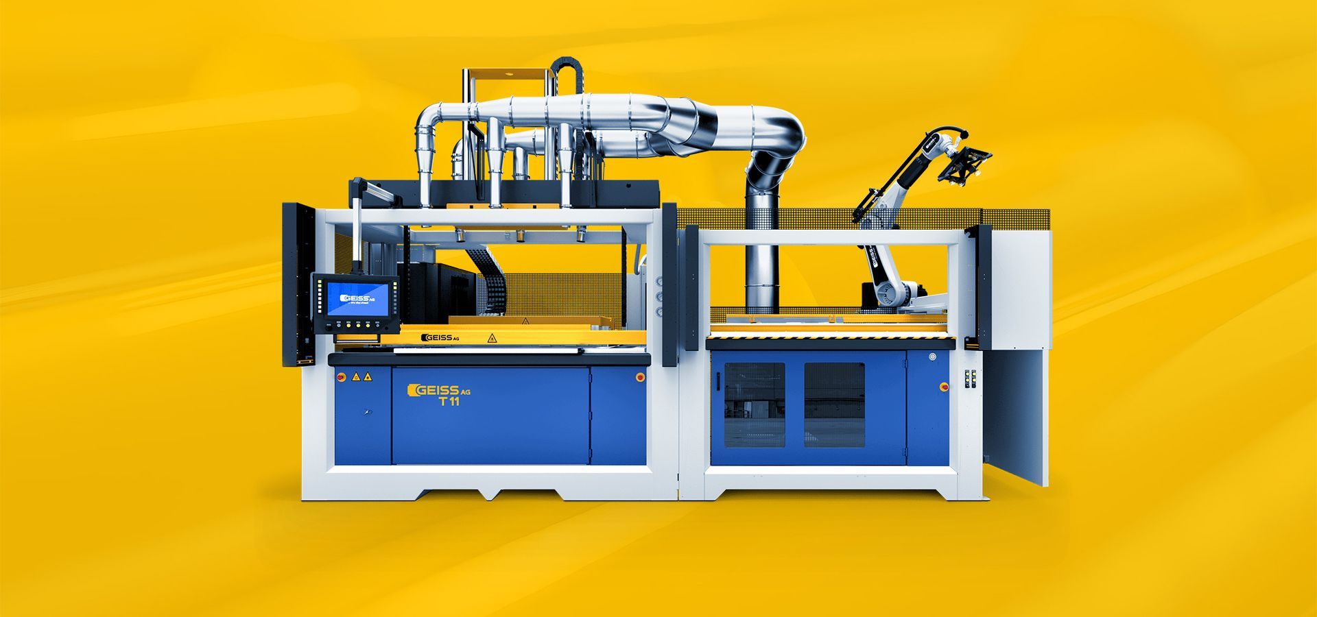 Geiss T11 Automation Yellow Background