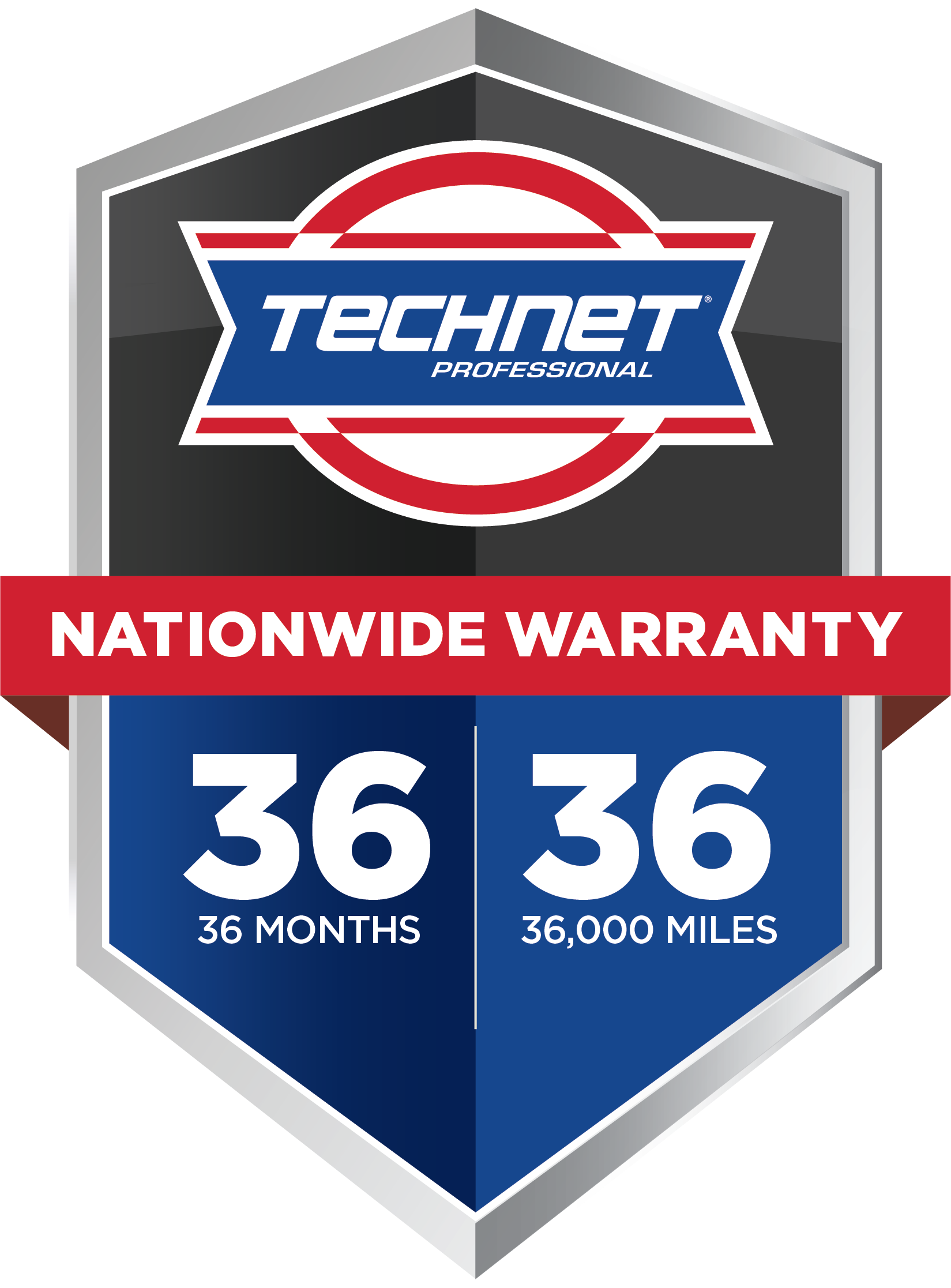 TechNet Nationwide Warranty Badge | Inlign Automotive