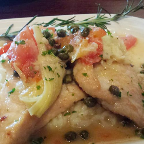Chicken piccata - Italian Restaurant in Canton, MA
