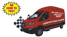Competition Glass Van — Port Washington, NY — Competition Glass Inc