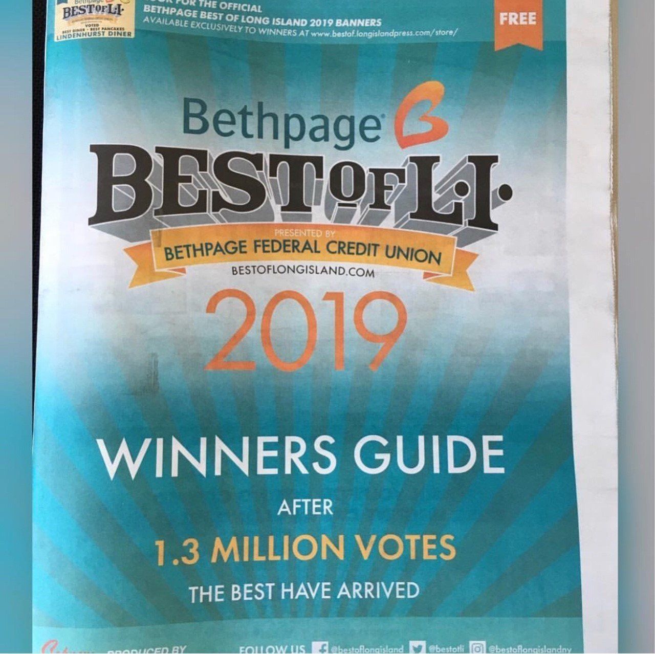 Bethpage Best of Long Island 2019 Winners Guide — Port Washington, NY — Competition Glass Inc
