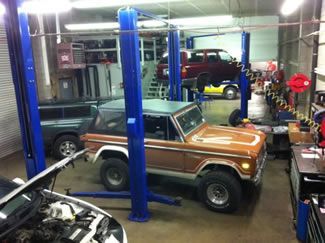 Bronco In Shop — South Lake Tahoe, CA — Eloise Automotive & Alignment