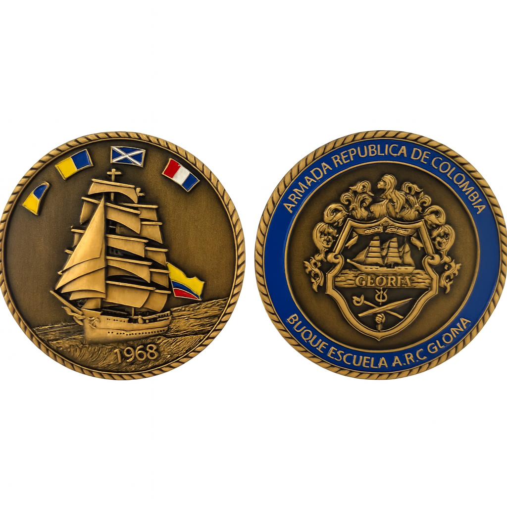 Moneda Buque ARC Gloria 1968