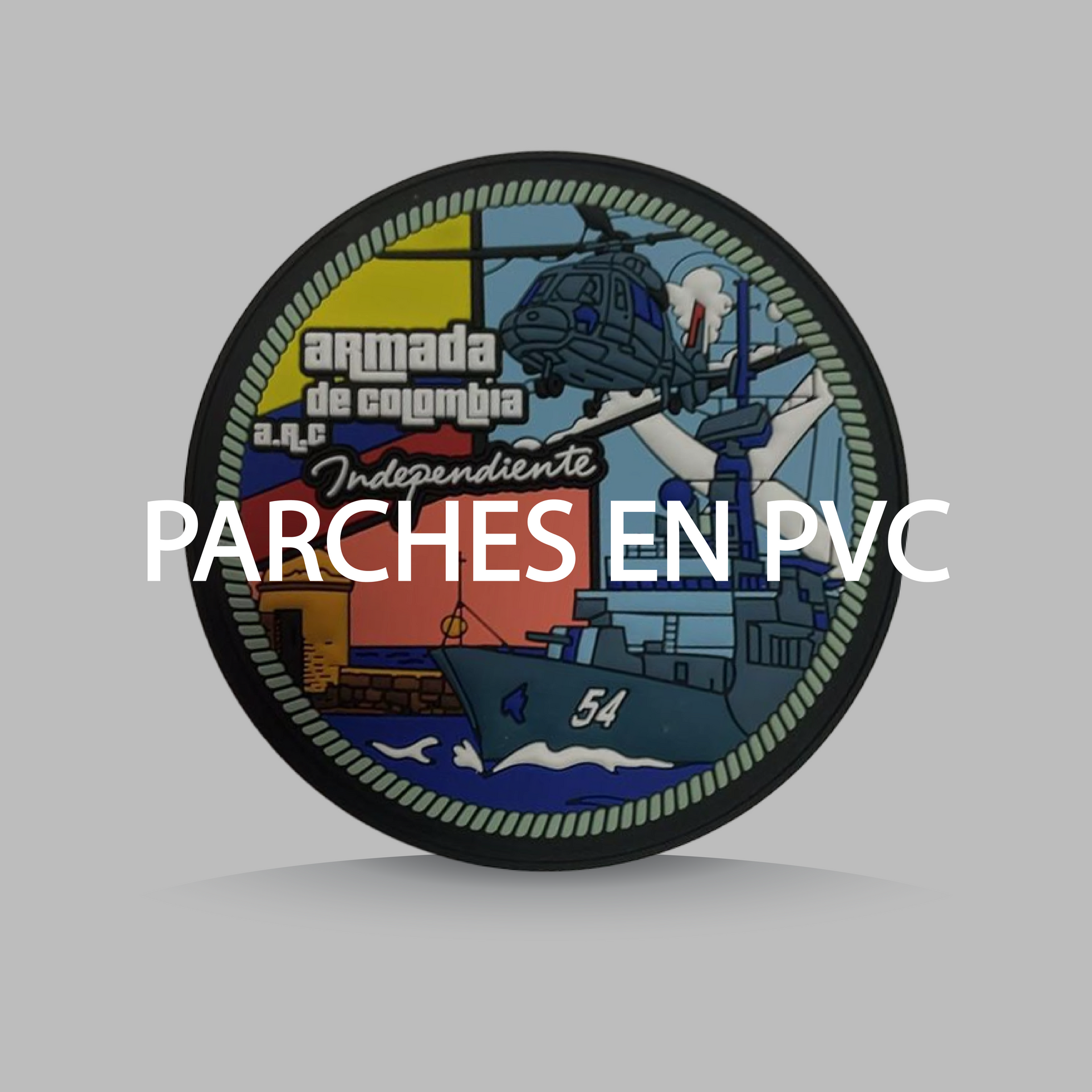 Parches de PVC