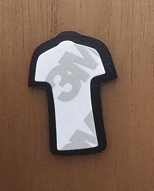 CAMISETA MESI ARGENTINA - STIKERS 3D TROQUELADO