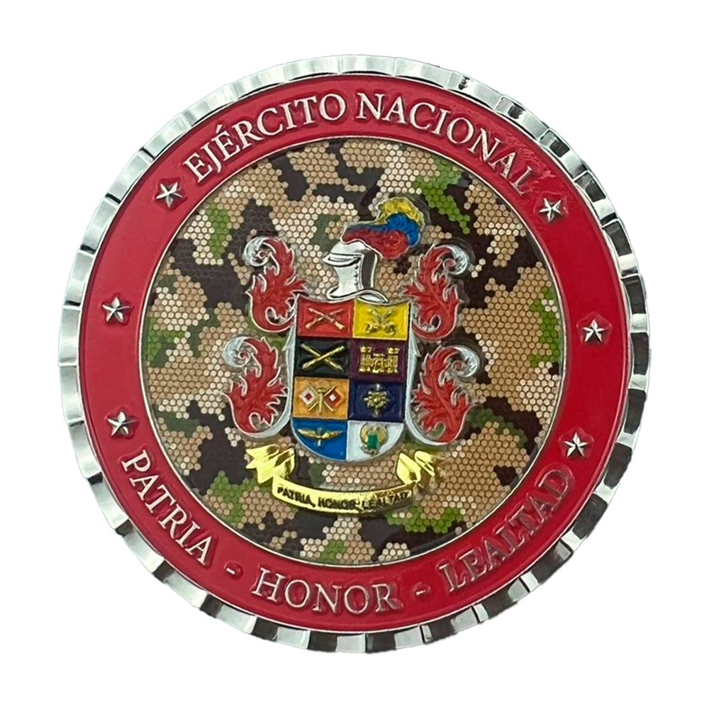 MONEDA CONMEMORATIVA EJERCITO NACIONAL DE COLOMBIA