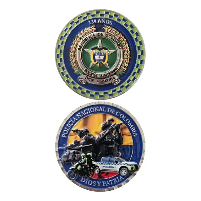MONEDA CONMEMORATIVA POLICIA NACIONAL