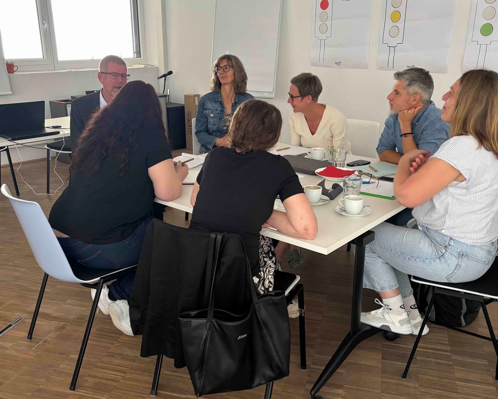 arbeit plus Tirol im Gespräch mit BM Marterbauer und LR Zumtobel