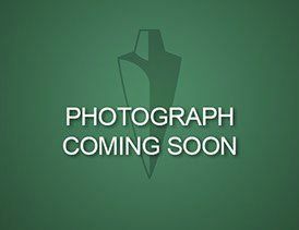 A green background with a picture of a cross and the words `` photograph coming soon ''.