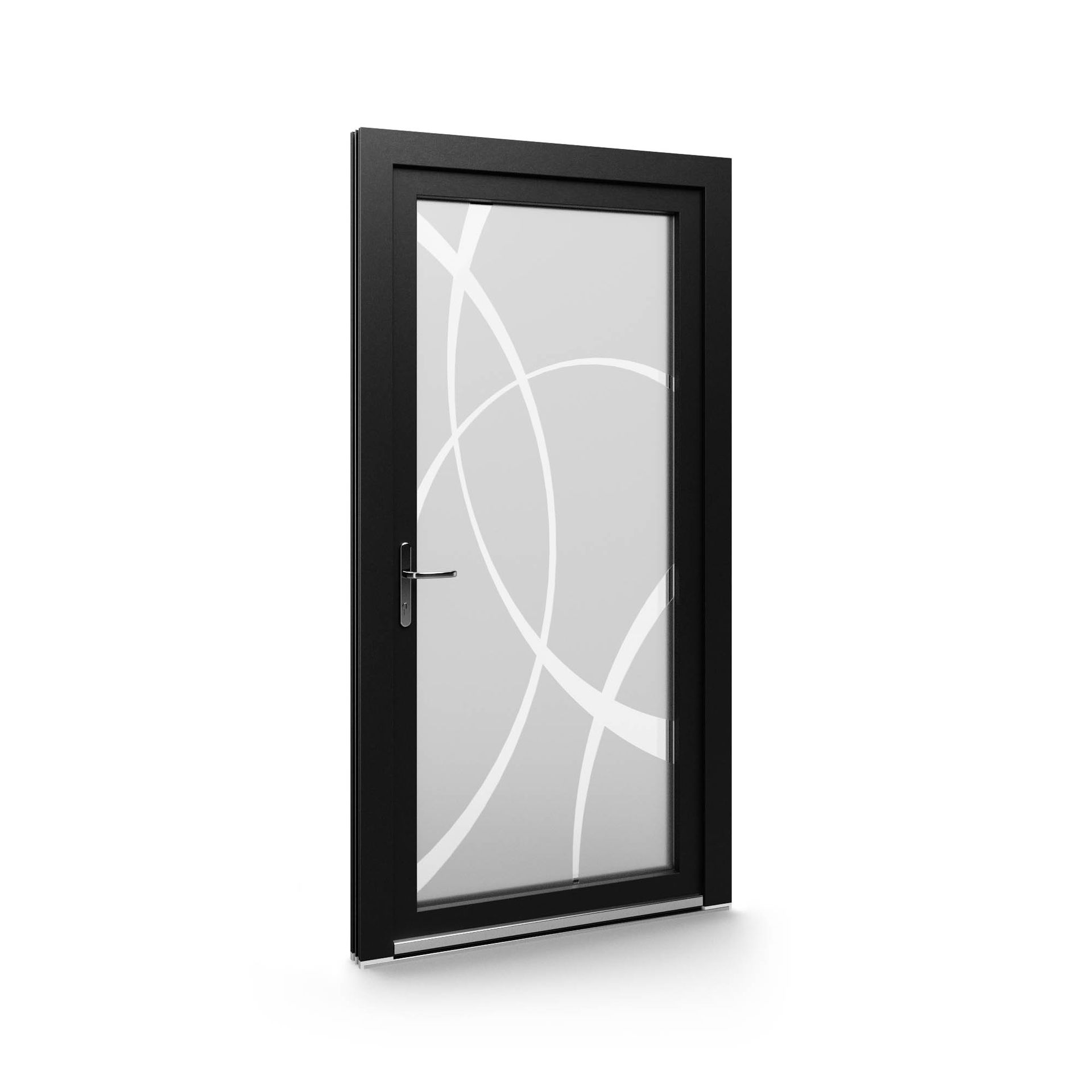 uPVC GLASS DOOR model 06