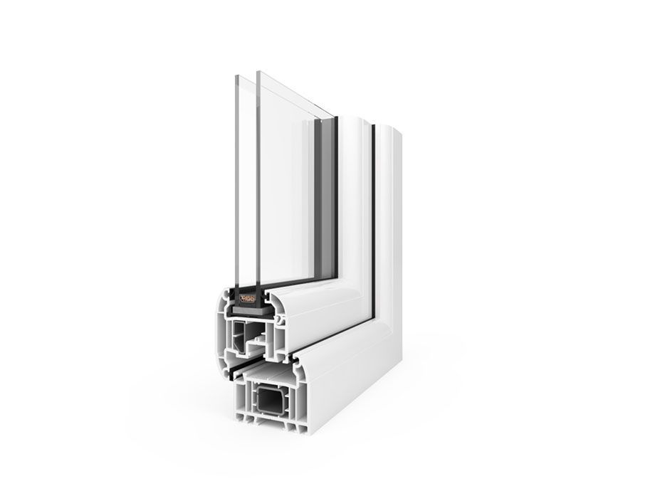 uPVC Casement Window Ideal 70