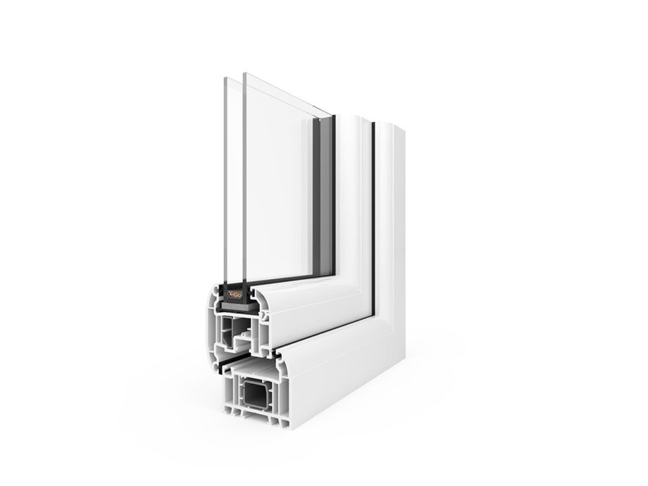 uPVC Casement Window Ideal 70