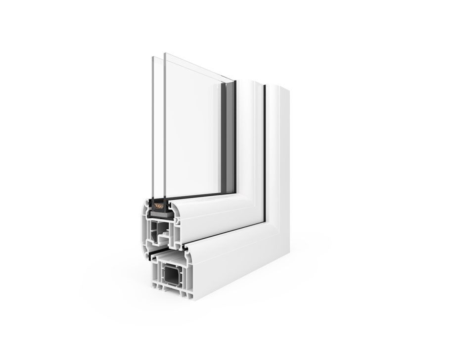 uPVC Casement Window Ideal 70