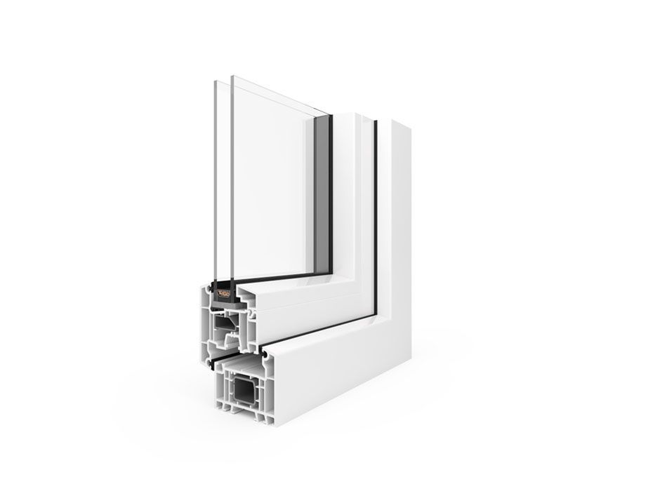 uPVC Casement Window Ideal 4000