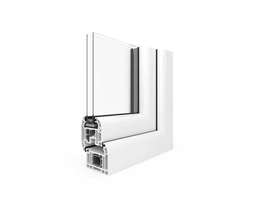 uPVC Casement Window Ideal 70