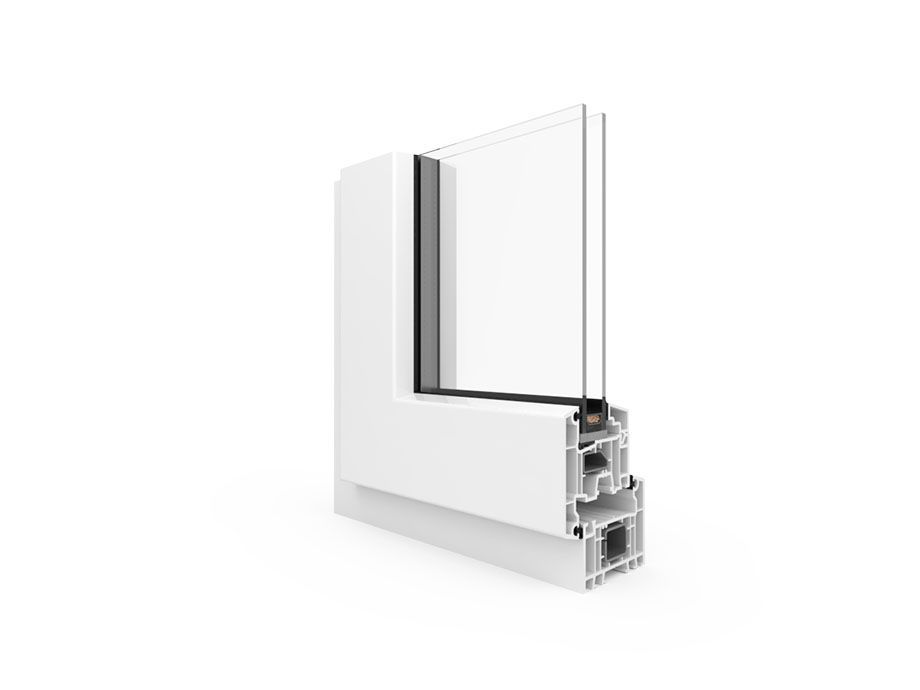 uPVC Casement Window Ideal 4000