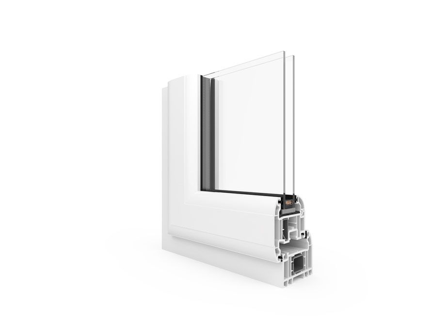 uPVC Casement Window Ideal 70