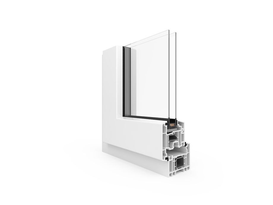 uPVC Casement Window Ideal 4000