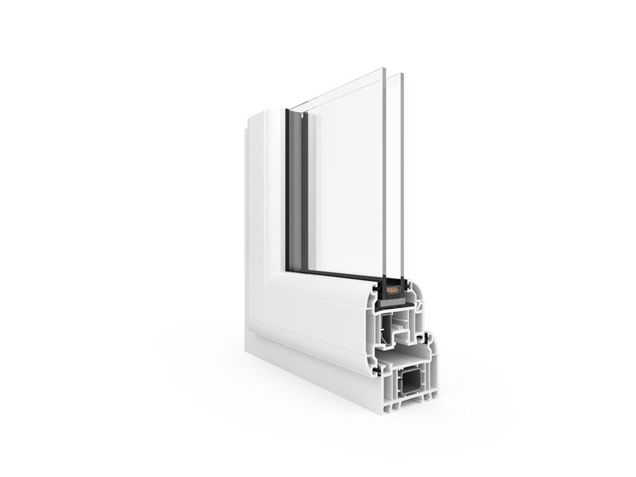 uPVC Casement Window Ideal 70