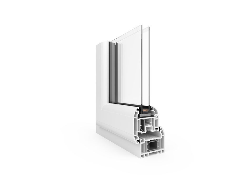 uPVC Casement Window Ideal 70