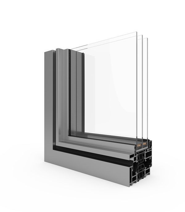 Aluminum Tilt and Turn Window MaxLight Design
