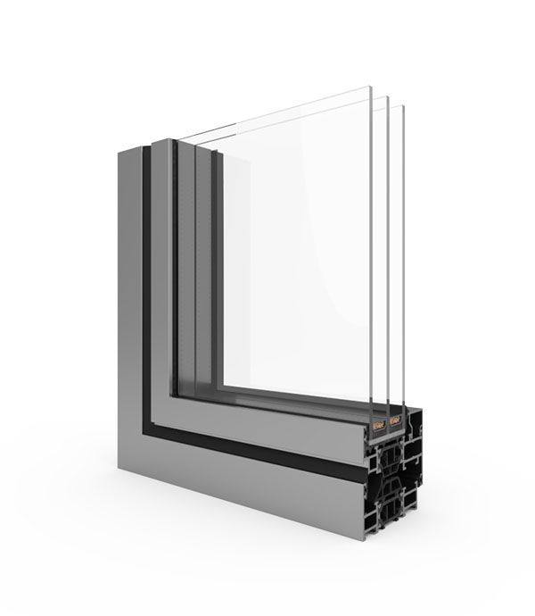 Aluminum Tilt and Turn Window MaxLight Modern