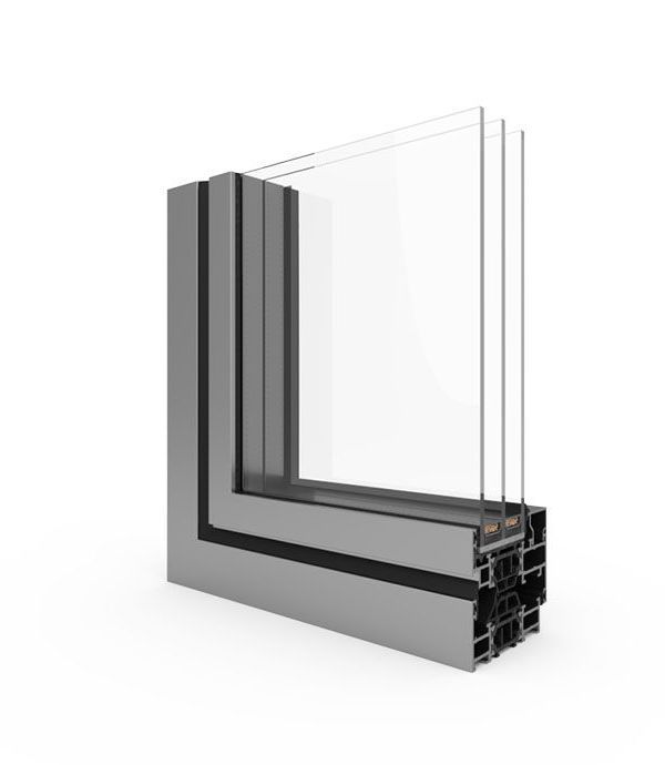 Aluminum Tilt and Turn Window MaxLight Modern