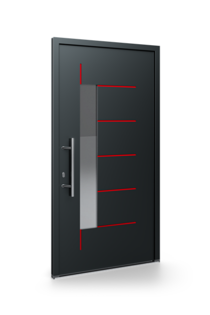 uPVC Panel Door Collection Brigitte