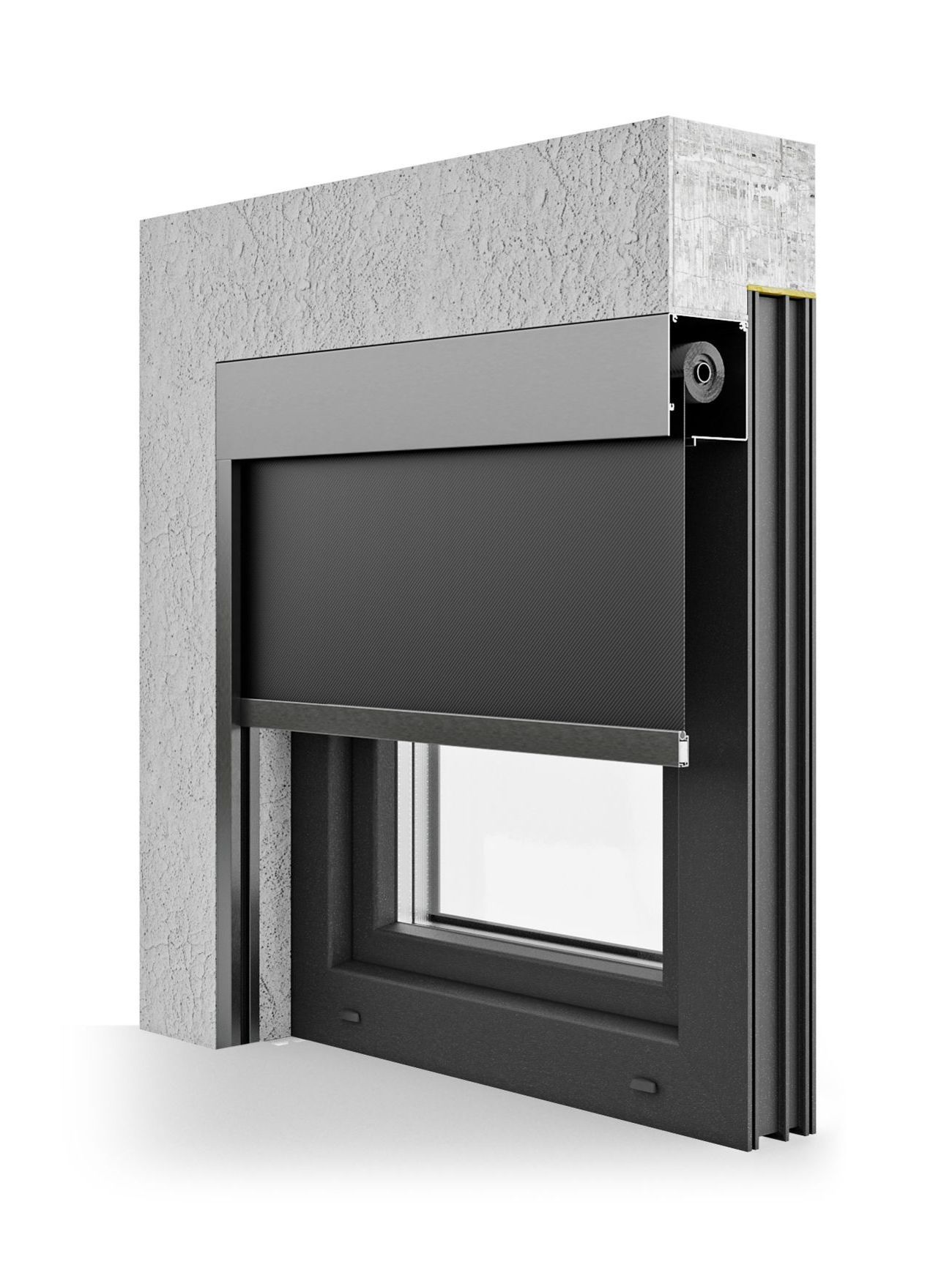 Fabric Roller Blinds Adaptive Reversed Screen