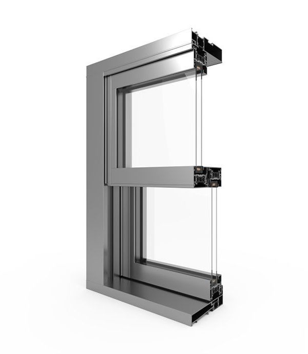 Aluminum Vertical Sliding Sash Window VS 600