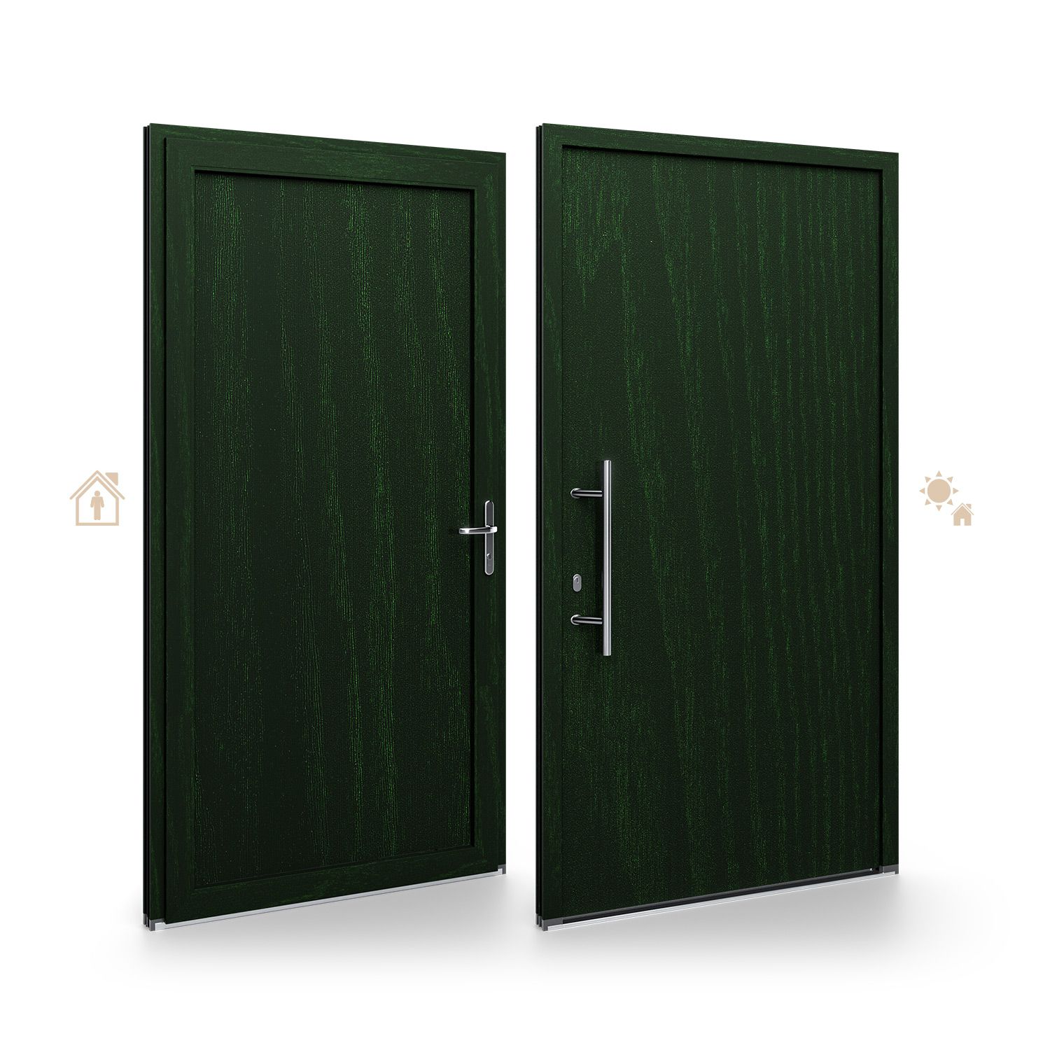 uPVC Panel Door Aida