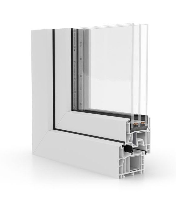 uPVC Tilt and Turn Window GreenEvolution Flex