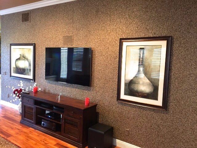 Plasma TV on the wall — Home AV TV & Design in Carlsbad, CA