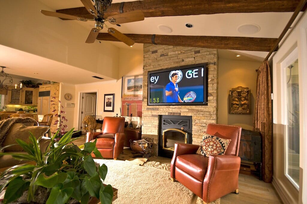 Mounted Plasma TV — Home AV TV & Design in Carlsbad, CA