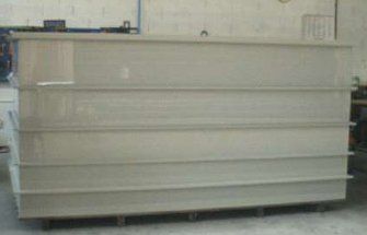 Vasca in materiale plastico