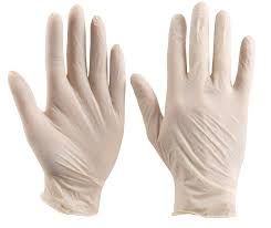 Vinyl exam gloves
