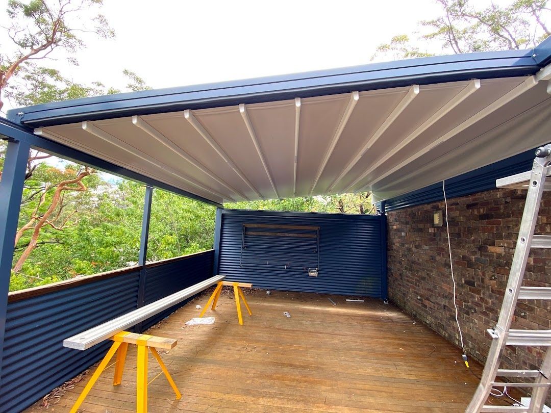 A Pergola Over A Deck — Night & Day Blinds and Awnings in Pakenham, VIC