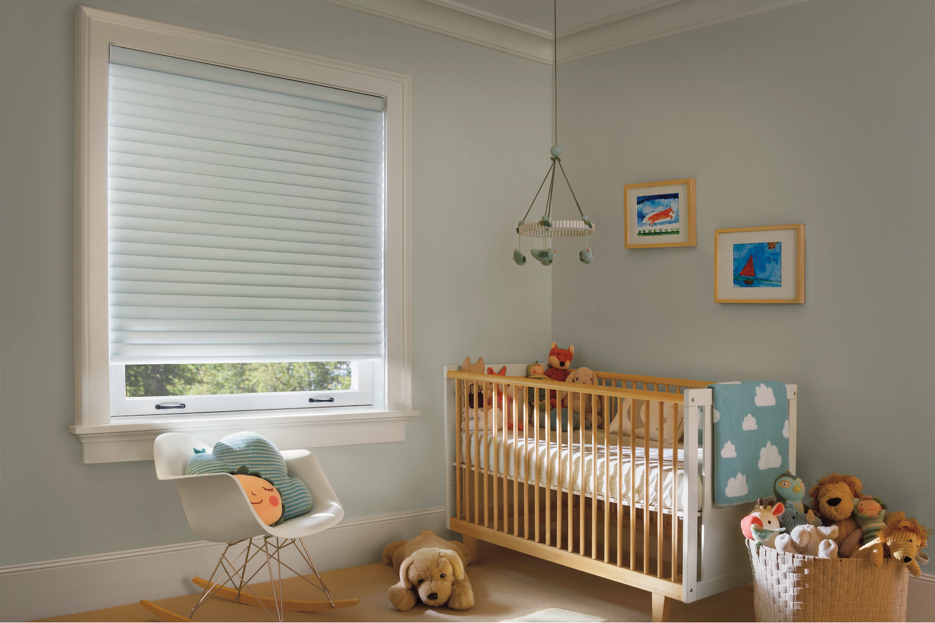 Hunter Douglas Sonnette® Cellular Roller Shades near Lutherville, Maryland