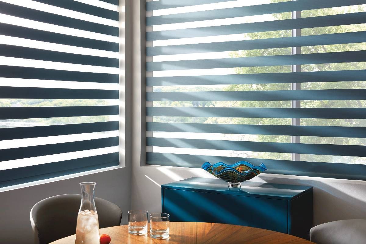 Hunter Douglas Banded Shades near Lutherville, Maryland (MD)