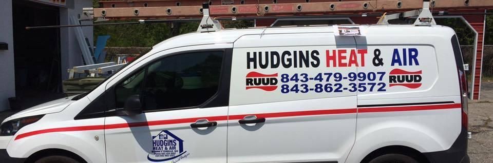 hudgins heat & air conditioning van