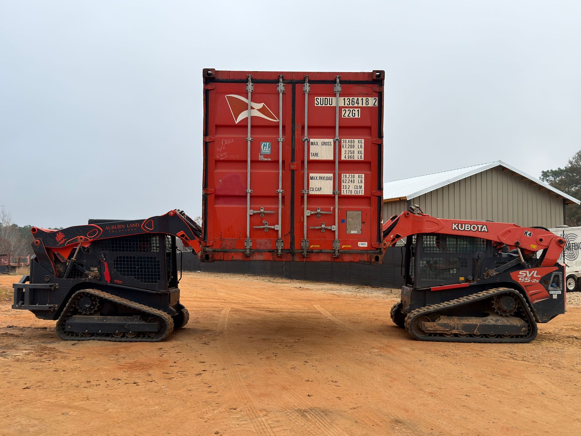 dump trailer hauling

