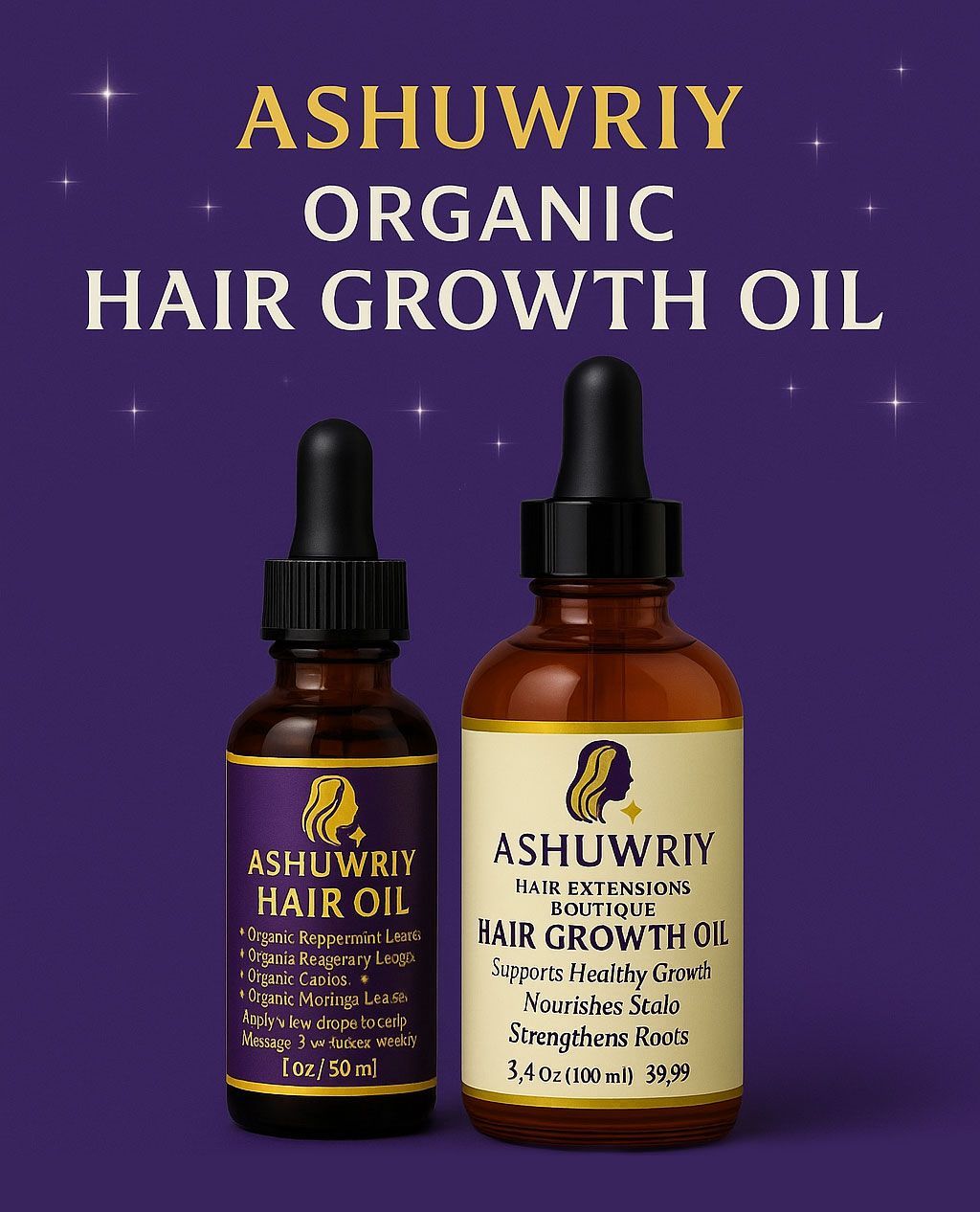 Organic Ashuwriy Hair Growth Oil