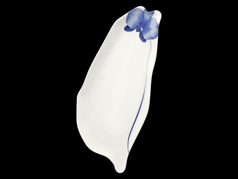 【陶藝良品】MIT精美台灣造型瓷盤-3款(蘭花、藍鵲、梅花鹿) ★送禮、自用兩相宜