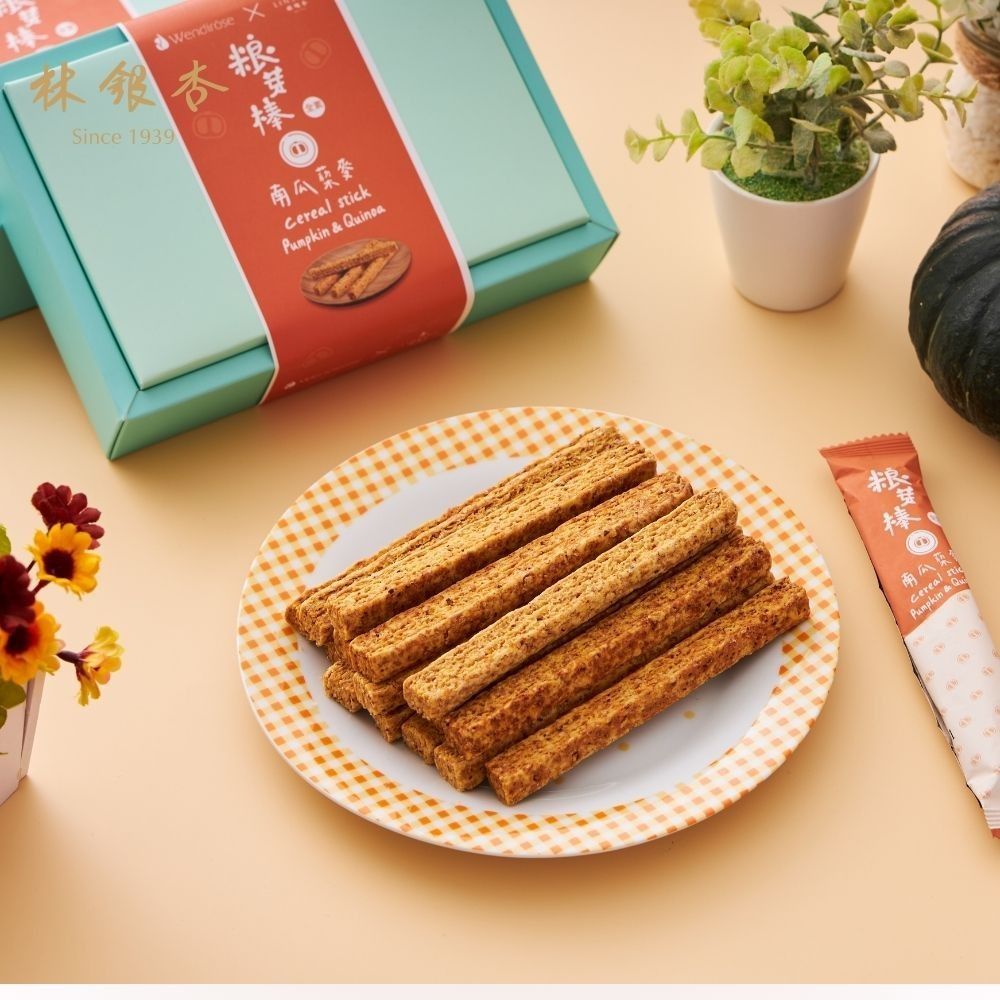 林銀杏狼牙棒共享盒2盒組(薑黃胡椒/杏仁口味/南瓜藜麥)448g