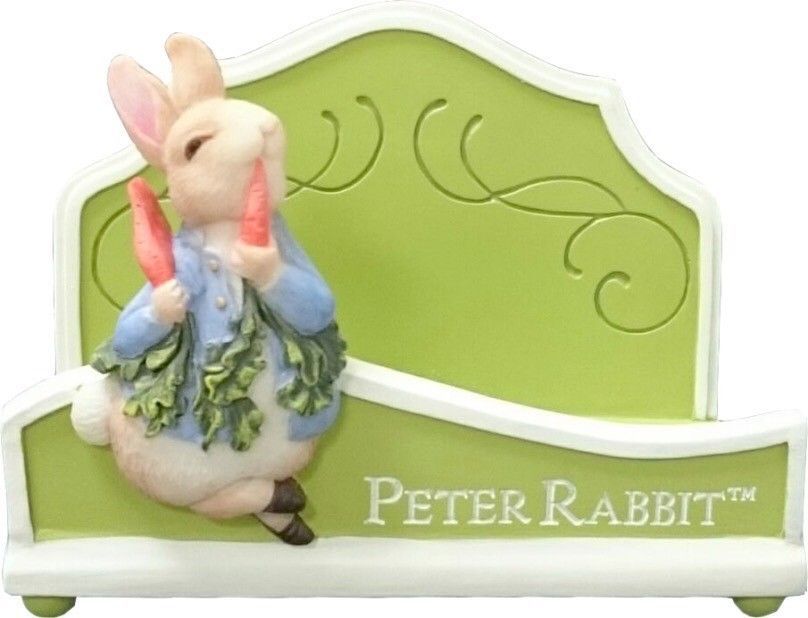 【彼得兔系列】 彼得兔吃蘿蔔名片座&手機座(綠色)