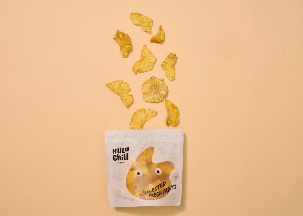 HULUCHill 果乾3包入(紅龍果/金鑽鳳梨/富士蘋果)任選三包 每包70克