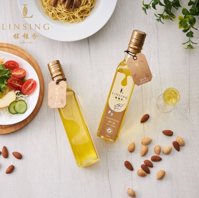 林銀杏【廚房好物】冷壓初榨堅果杏仁油250ml