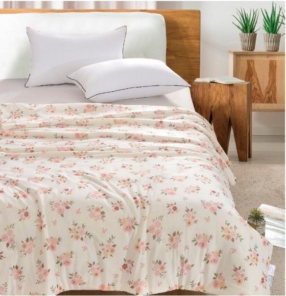 涼感大豆纖維涼被150X190cm 多色印花任選(四季被 冰絲被 冰涼被 夏被 涼被)