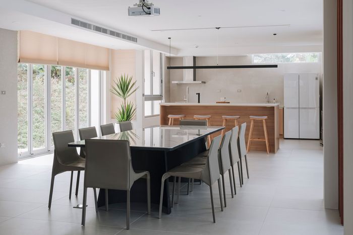 里奧東方包棟民宿的餐桌